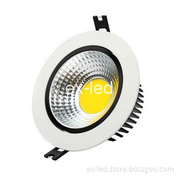 Excellent New Design High Power 10W LED Downlight  Lamps Sliver Surfac